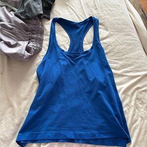 lululemon athletica Vibrant Blue Tank Top